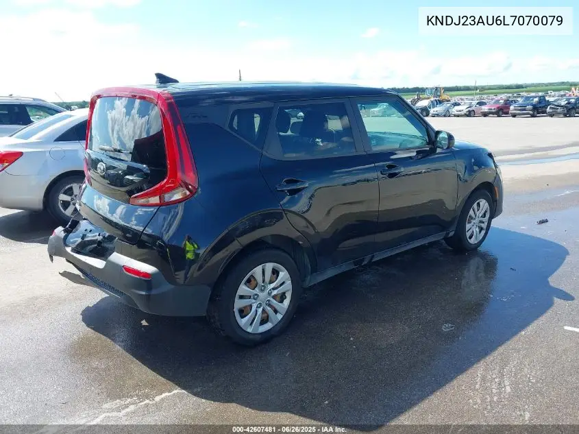2020 Kia Soul Lx VIN: KNDJ23AU6L7070079 Lot: 42607481