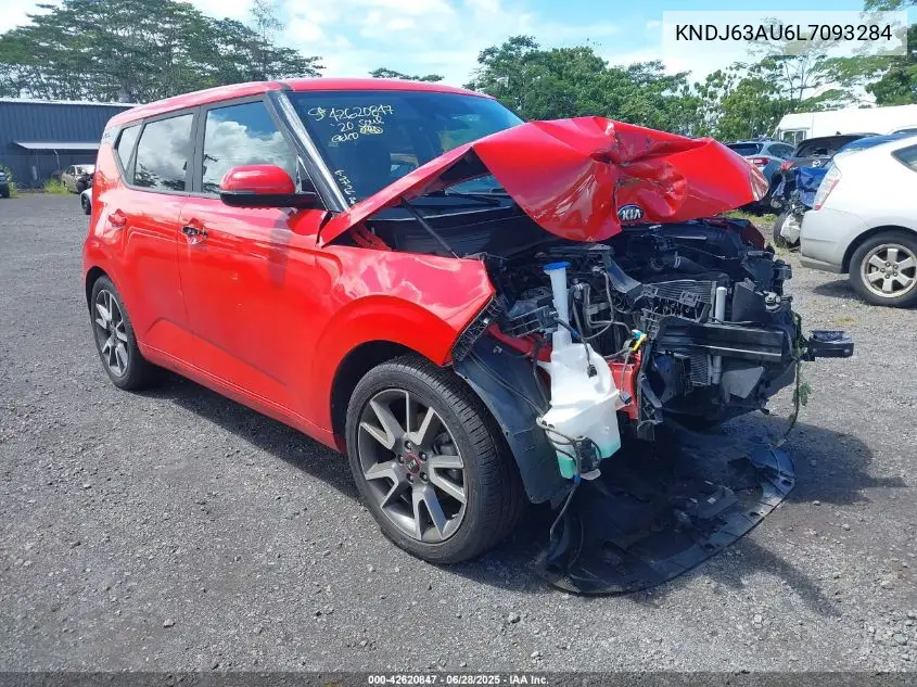 2020 Kia Soul Gt-Line VIN: KNDJ63AU6L7093284 Lot: 42620847