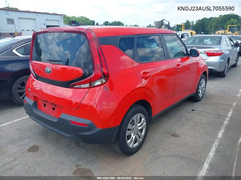 KNDJ23AU5L7055590 2020 Kia Soul Lx