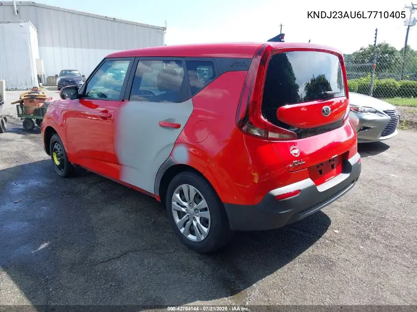 2020 Kia Soul Lx VIN: KNDJ23AU6L7710405 Lot: 42764144