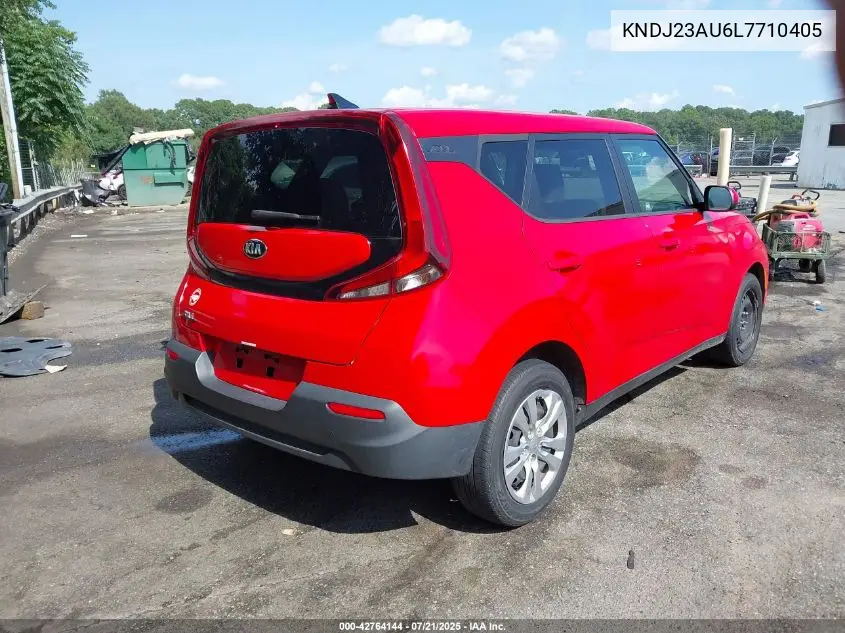 2020 Kia Soul Lx VIN: KNDJ23AU6L7710405 Lot: 42764144