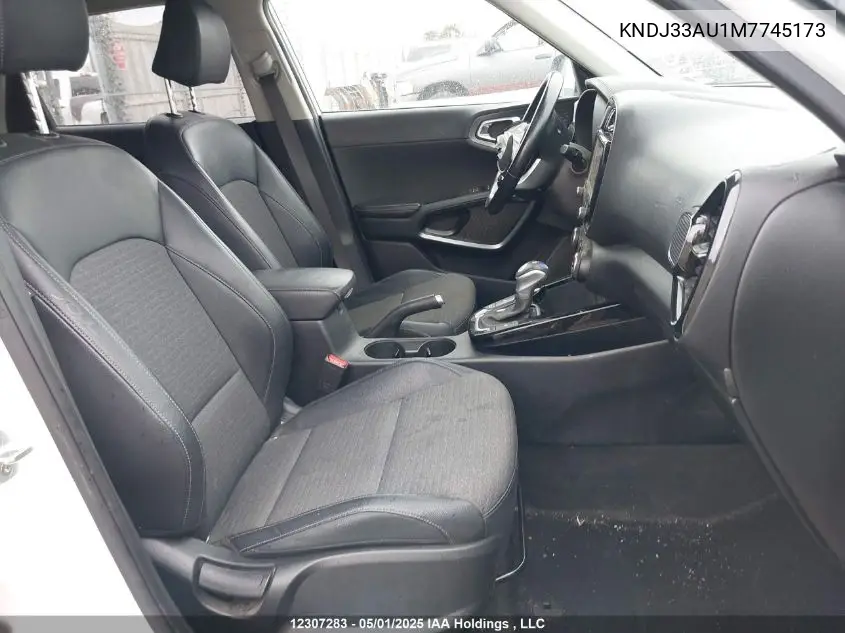 2021 Kia Soul Ex VIN: KNDJ33AU1M7745173 Lot: 12307283