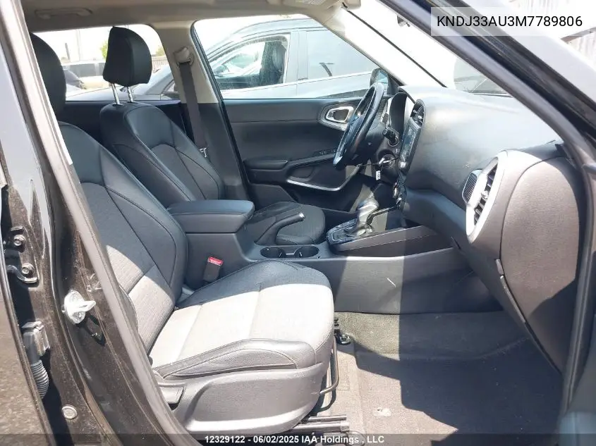 2021 Kia Soul Ex VIN: KNDJ33AU3M7789806 Lot: 12329122