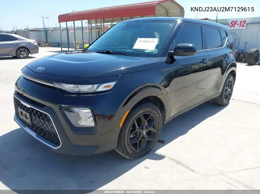 2021 Kia Soul S VIN: KNDJ23AU2M7129615 Lot: 41985545