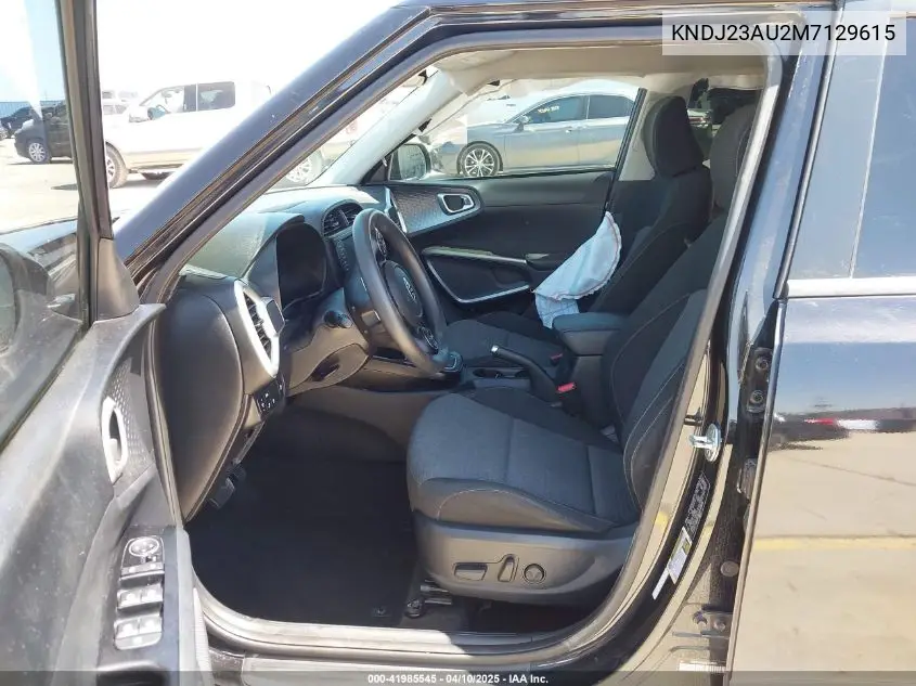 2021 Kia Soul S VIN: KNDJ23AU2M7129615 Lot: 41985545