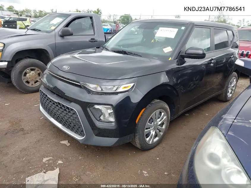 2021 Kia Soul Lx VIN: KNDJ23AU7M7786541 Lot: 42235315