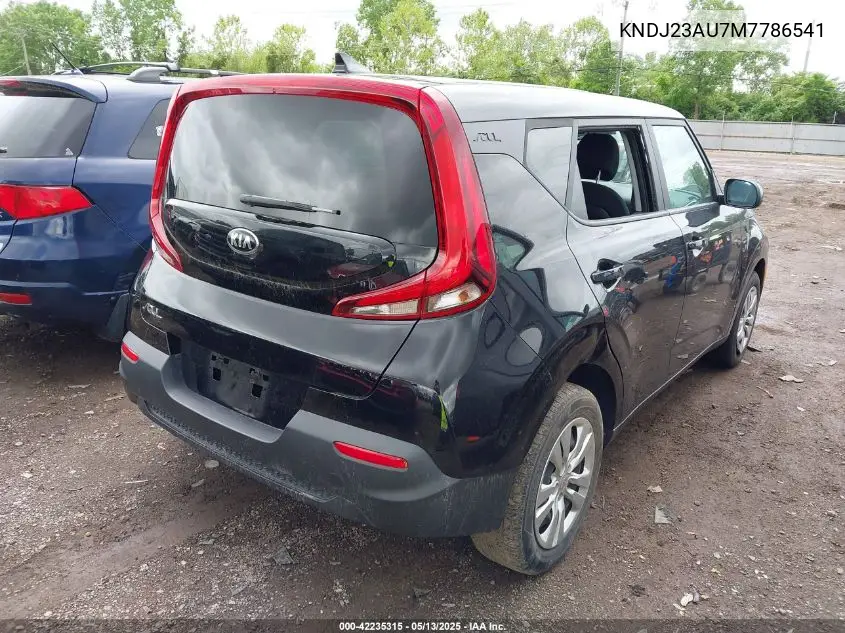2021 Kia Soul Lx VIN: KNDJ23AU7M7786541 Lot: 42235315