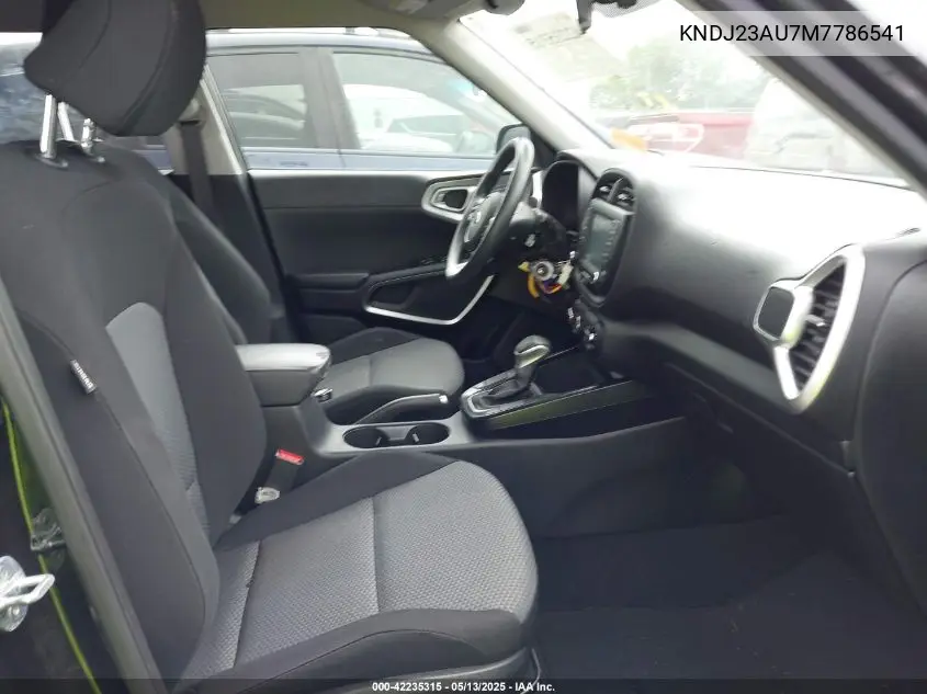 2021 Kia Soul Lx VIN: KNDJ23AU7M7786541 Lot: 42235315