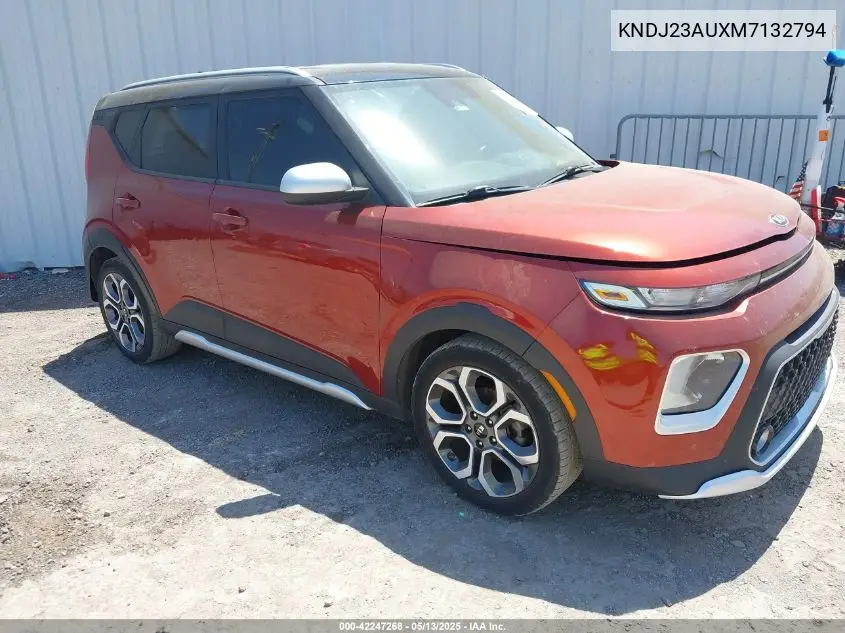 2021 Kia Soul X-Line VIN: KNDJ23AUXM7132794 Lot: 42247268