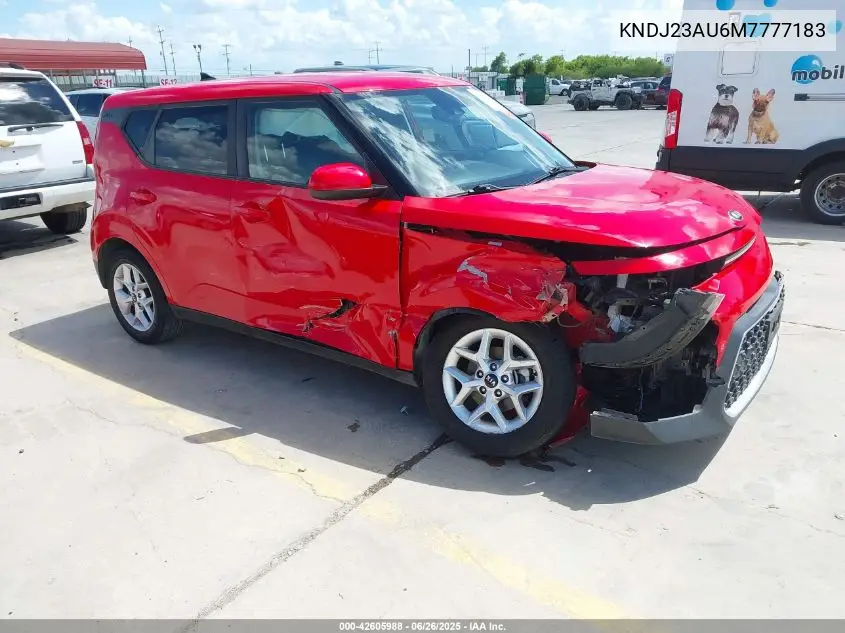 2021 Kia Soul S VIN: KNDJ23AU6M7777183 Lot: 42605988