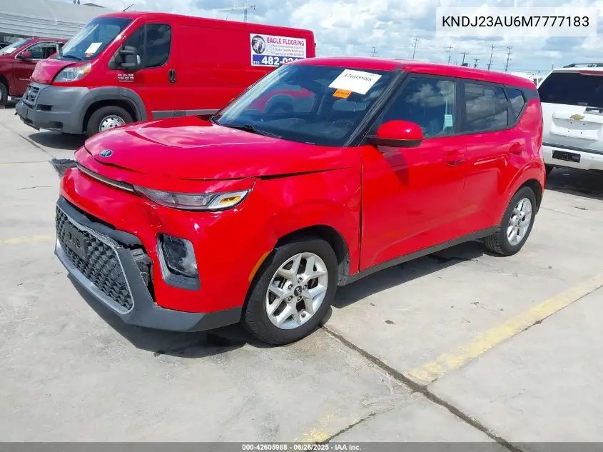 2021 Kia Soul S VIN: KNDJ23AU6M7777183 Lot: 42605988