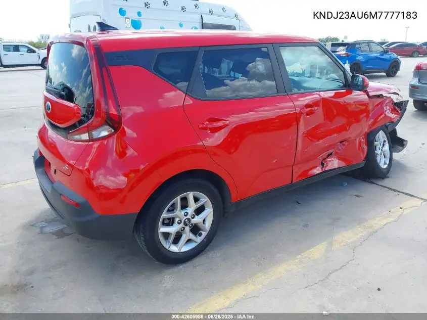 2021 Kia Soul S VIN: KNDJ23AU6M7777183 Lot: 42605988