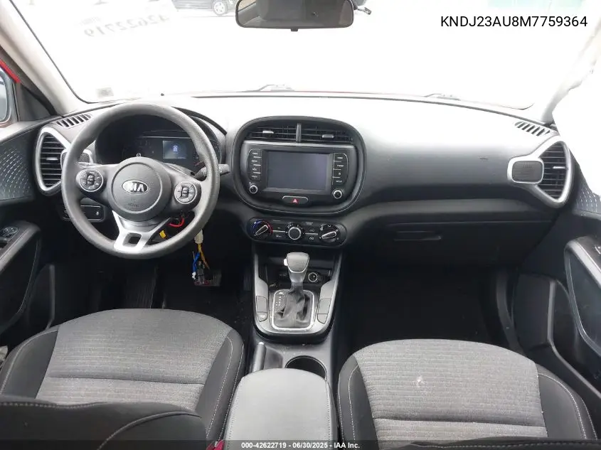 2021 Kia Soul S VIN: KNDJ23AU8M7759364 Lot: 42622719