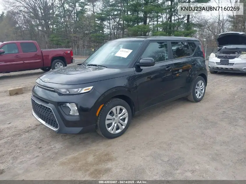 2022 Kia Soul Lx VIN: KNDJ23AU8N7160269 Lot: 42032407