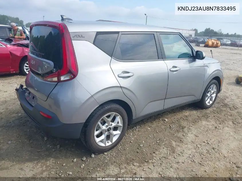 2022 Kia Soul Lx VIN: KNDJ23AU8N7833495 Lot: 42600234