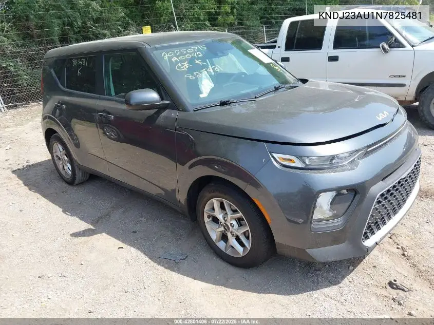 2022 Kia Soul Lx VIN: KNDJ23AU1N7825481 Lot: 42801406