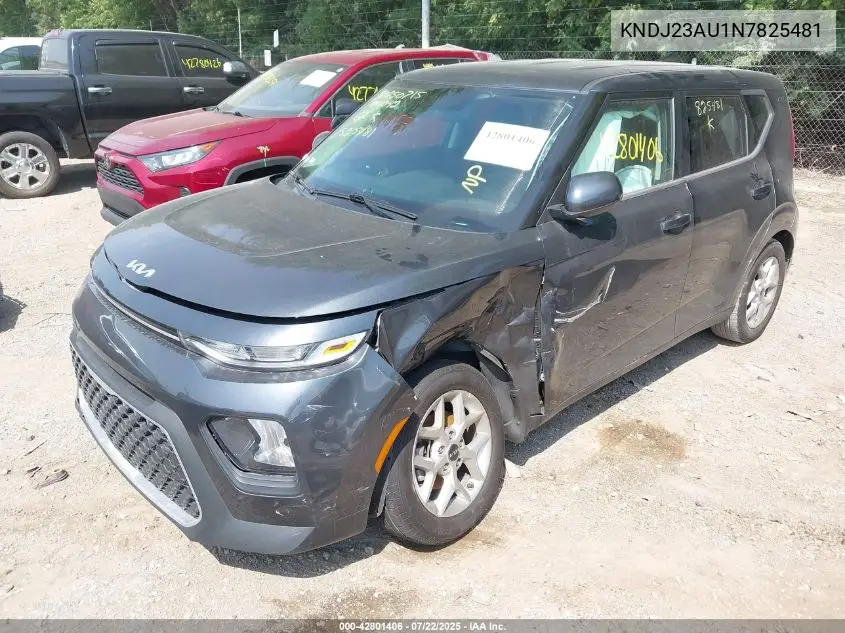 2022 Kia Soul Lx VIN: KNDJ23AU1N7825481 Lot: 42801406