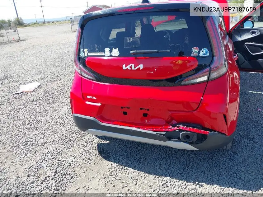 2023 Kia Soul Lx VIN: KNDJ23AU9P7187659 Lot: 42804029