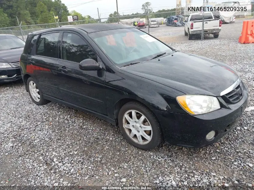 2006 Kia Spectra5 VIN: KNAFE161465209395 Lot: 42205504