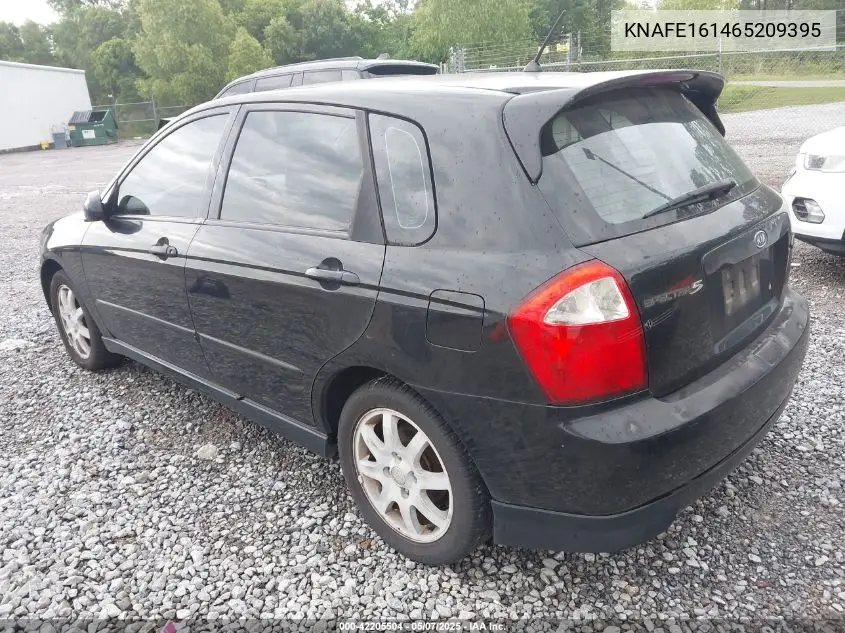 2006 Kia Spectra5 VIN: KNAFE161465209395 Lot: 42205504