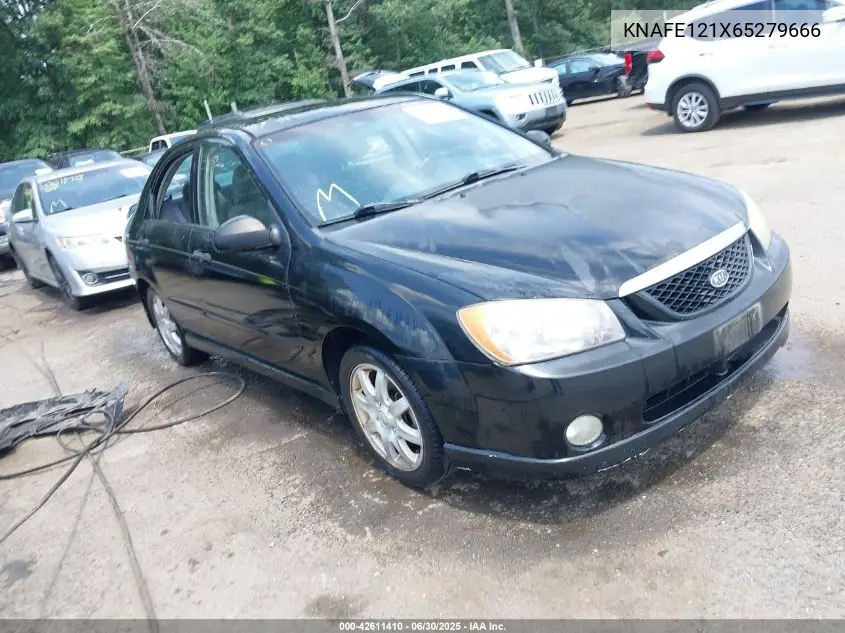 2006 Kia Spectra Ex/Lx/Sx VIN: KNAFE121X65279666 Lot: 42611410