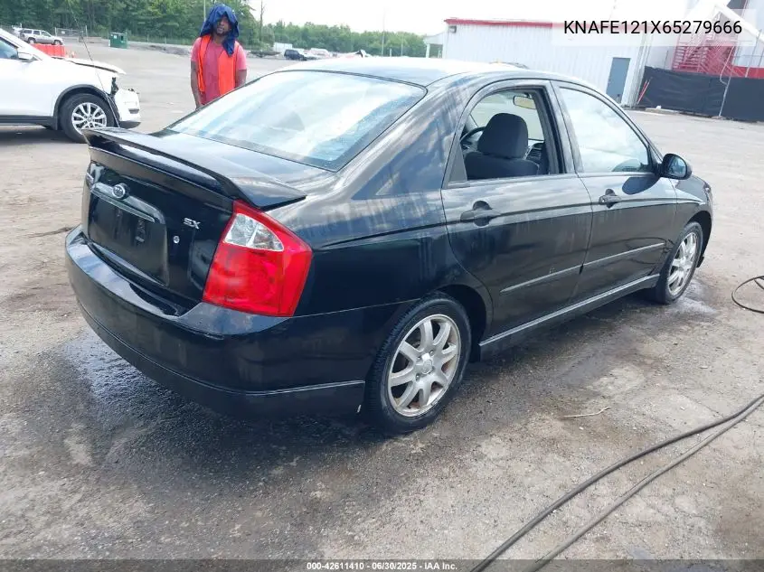 2006 Kia Spectra Ex/Lx/Sx VIN: KNAFE121X65279666 Lot: 42611410