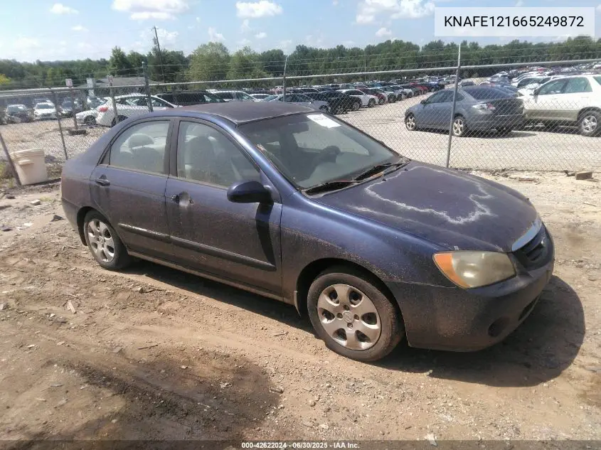 2006 Kia Spectra Ex/Lx/Sx VIN: KNAFE121665249872 Lot: 42622024