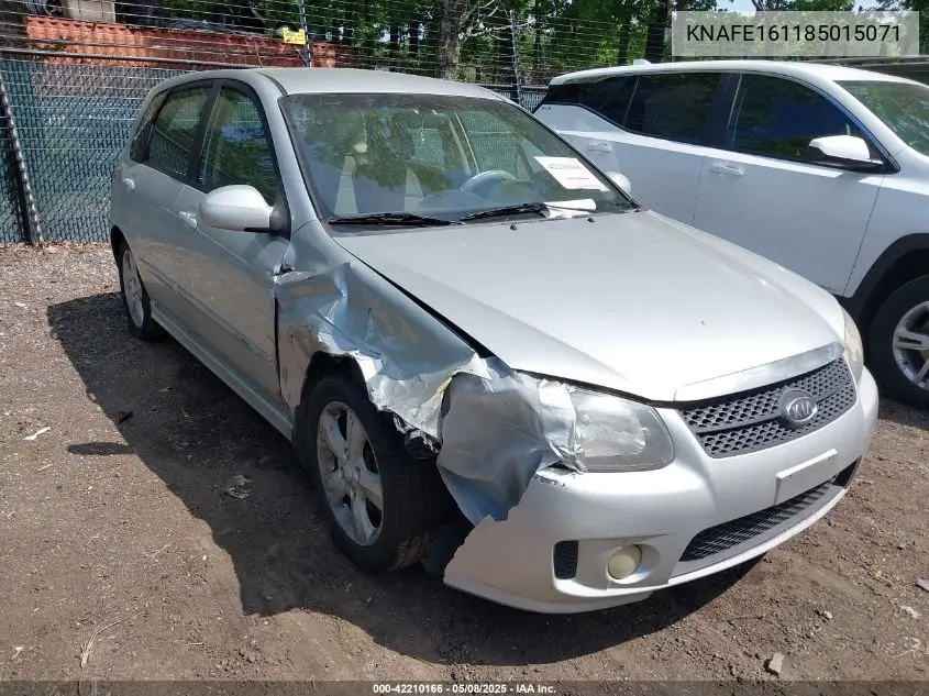 2008 Kia Spectra5 Sx VIN: KNAFE161185015071 Lot: 42210166