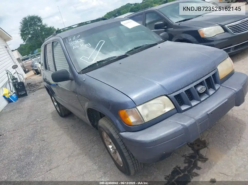2002 Kia Sportage VIN: KNDJB723525162145 Lot: 42468042