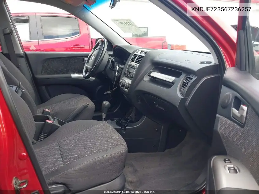 2006 Kia Sportage Ex V6/Lx V6 VIN: KNDJF723567236257 Lot: 42241914