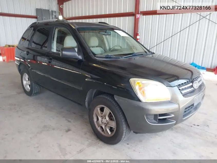 2007 Kia Sportage Lx VIN: KNDJF724X77328166 Lot: 42258576