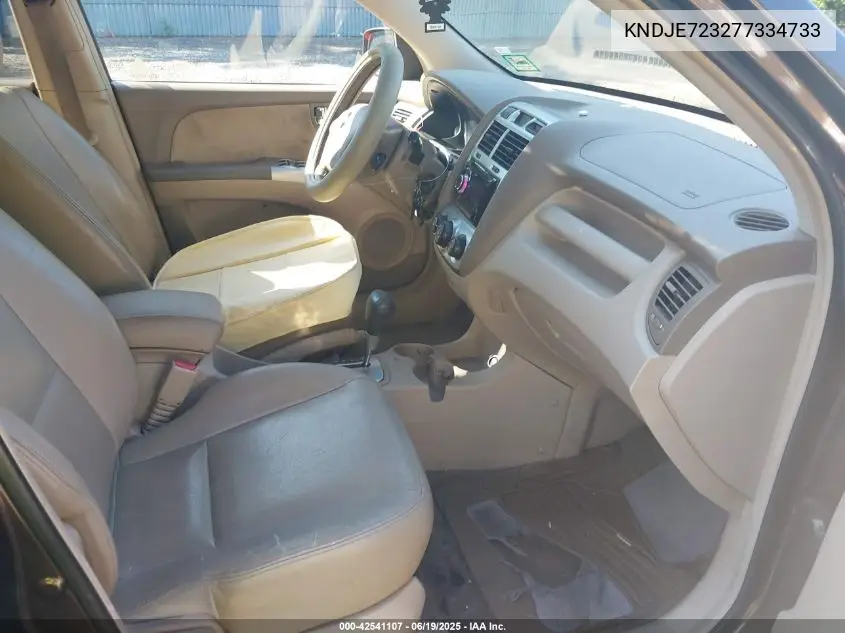 2007 Kia Sportage Ex V6 VIN: KNDJE723277334733 Lot: 42541107