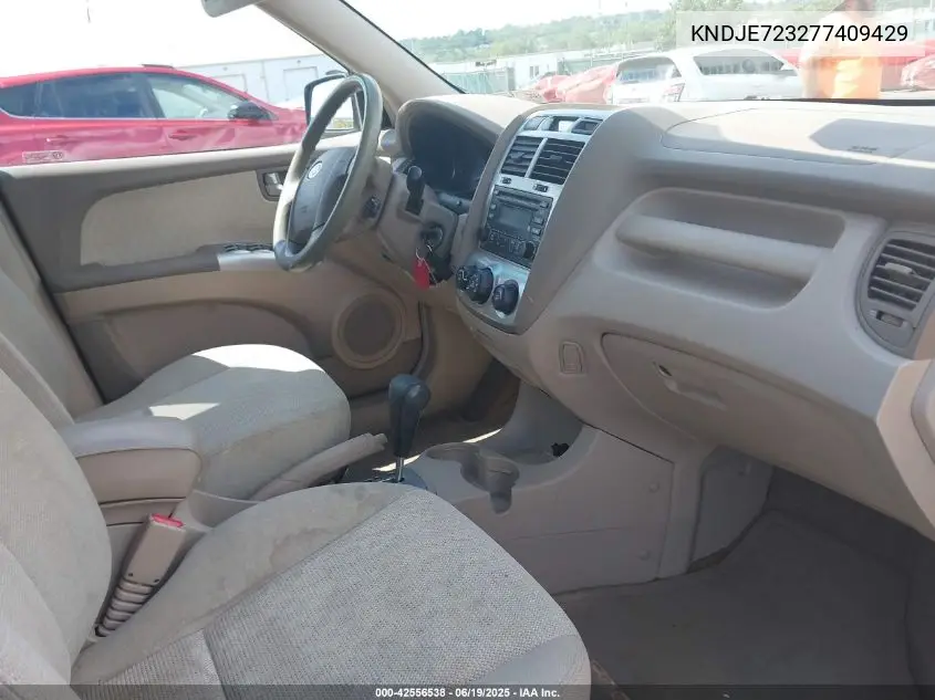2007 Kia Sportage Lx V6 VIN: KNDJE723277409429 Lot: 42556538