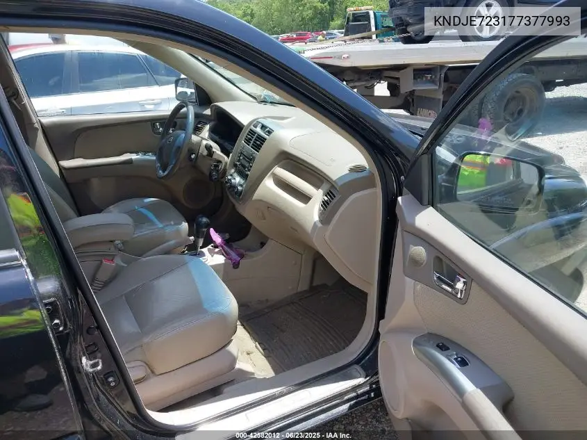 2007 Kia Sportage Ex V6 VIN: KNDJE723177377993 Lot: 42582012