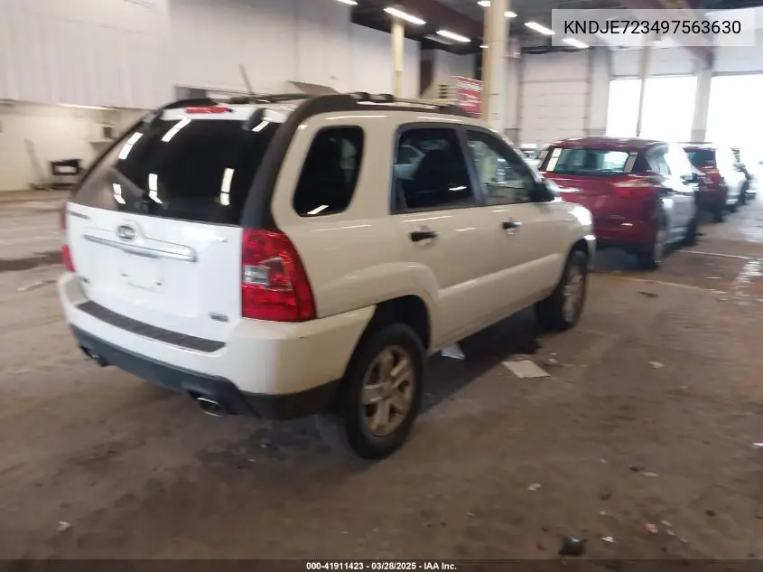 2009 Kia Sportage Lx V6 VIN: KNDJE723497563630 Lot: 41911423