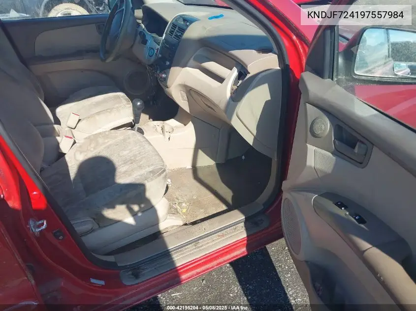 2009 Kia Sportage Lx VIN: KNDJF724197557984 Lot: 42195204