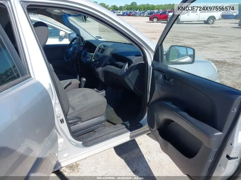 2009 Kia Sportage Lx VIN: KNDJF724X97556574 Lot: 42206080