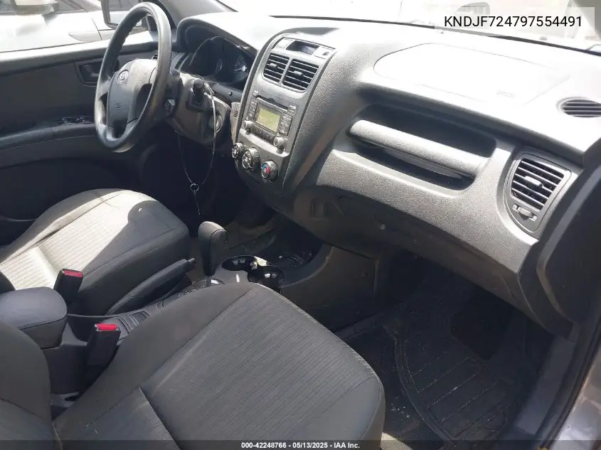 2009 Kia Sportage Lx VIN: KNDJF724797554491 Lot: 42248766