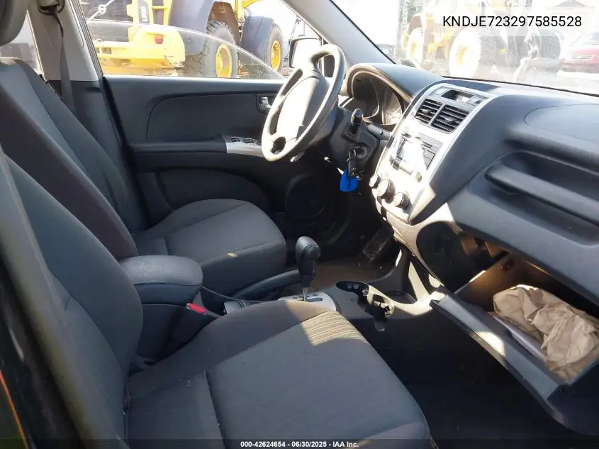 2009 Kia Sportage Lx V6 VIN: KNDJE723297585528 Lot: 42624654