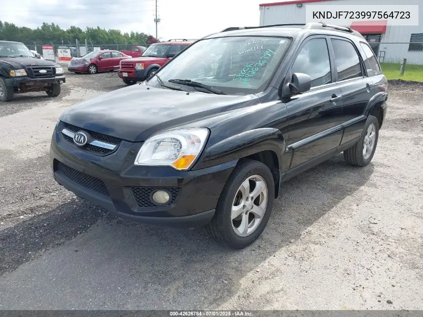 2009 Kia Sportage Lx V6 VIN: KNDJF723997564723 Lot: 42626784