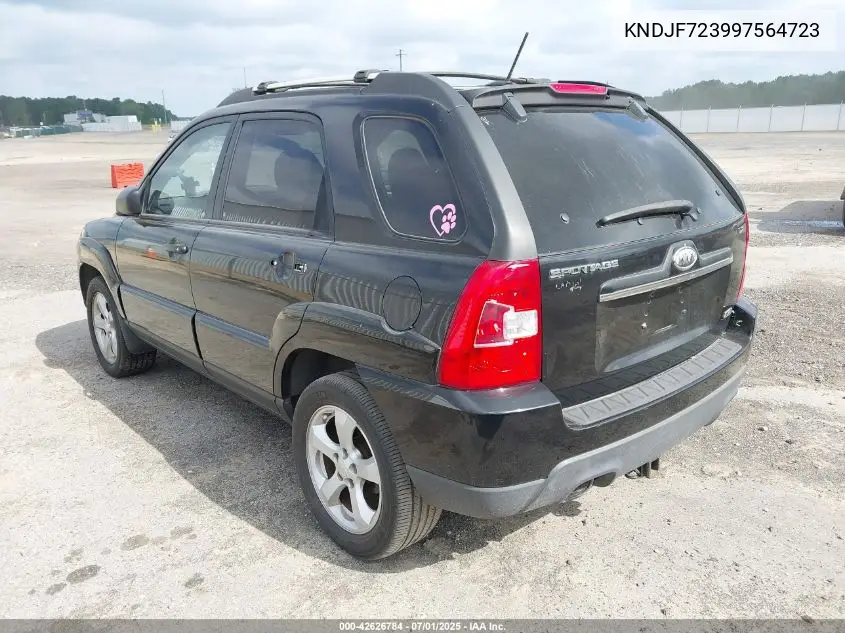 2009 Kia Sportage Lx V6 VIN: KNDJF723997564723 Lot: 42626784