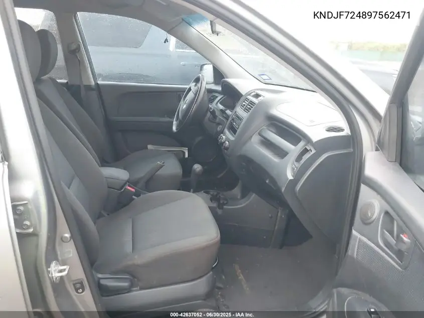 2009 Kia Sportage Lx VIN: KNDJF724897562471 Lot: 42637052