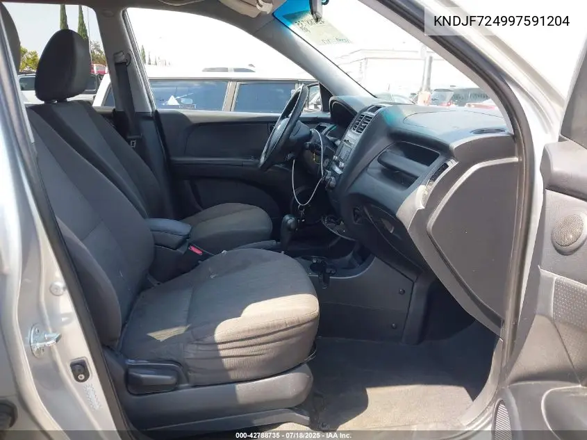 2009 Kia Sportage Lx VIN: KNDJF724997591204 Lot: 42788735