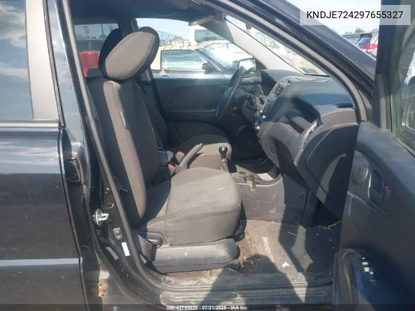 2009 Kia Sportage Lx VIN: KNDJE724297655327 Lot: 42795535