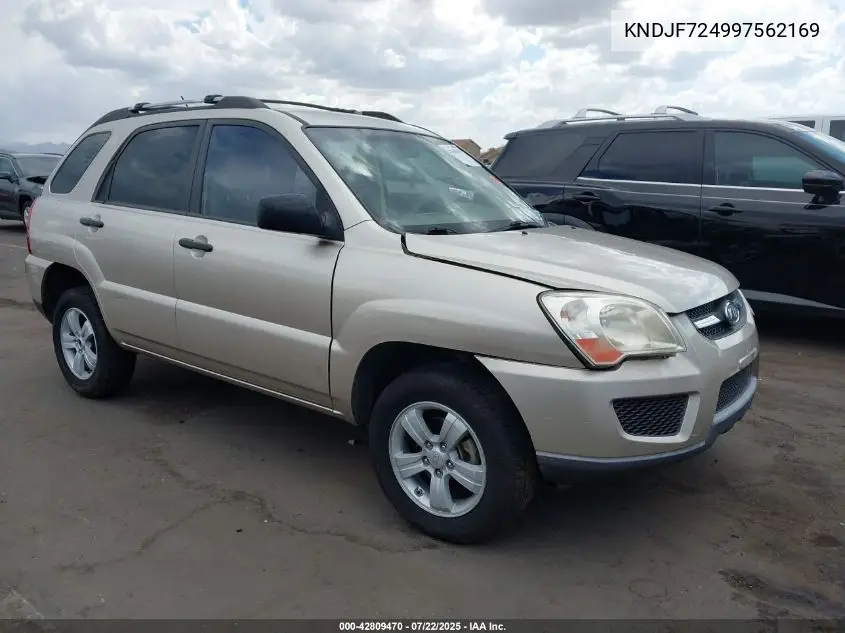 2009 Kia Sportage Lx VIN: KNDJF724997562169 Lot: 42809470