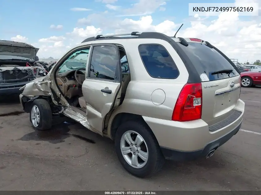 2009 Kia Sportage Lx VIN: KNDJF724997562169 Lot: 42809470