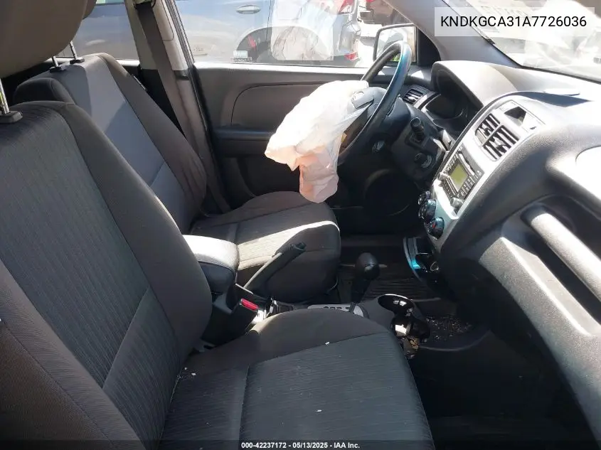 2010 Kia Sportage Lx V6 VIN: KNDKGCA31A7726036 Lot: 42237172