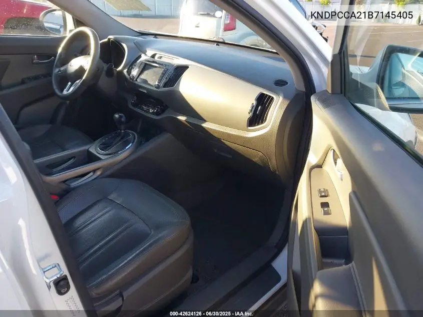 2011 Kia Sportage Ex/Sx VIN: KNDPCCA21B7145405 Lot: 42624126