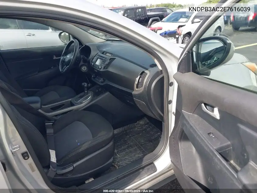 2014 Kia Sportage Lx VIN: KNDPB3AC2E7616039 Lot: 42610361