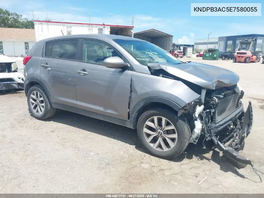 2014 Kia Sportage Lx VIN: KNDPB3AC5E7580055 Lot: 42617701
